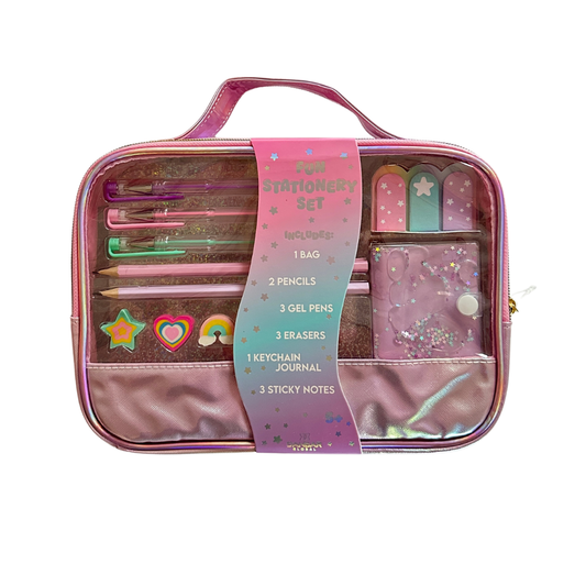 Bolsa escolar con accesorios