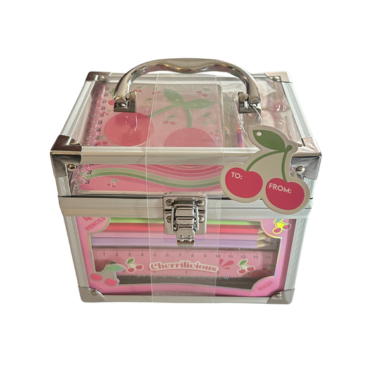 Caja de papelería Cherrilicious
