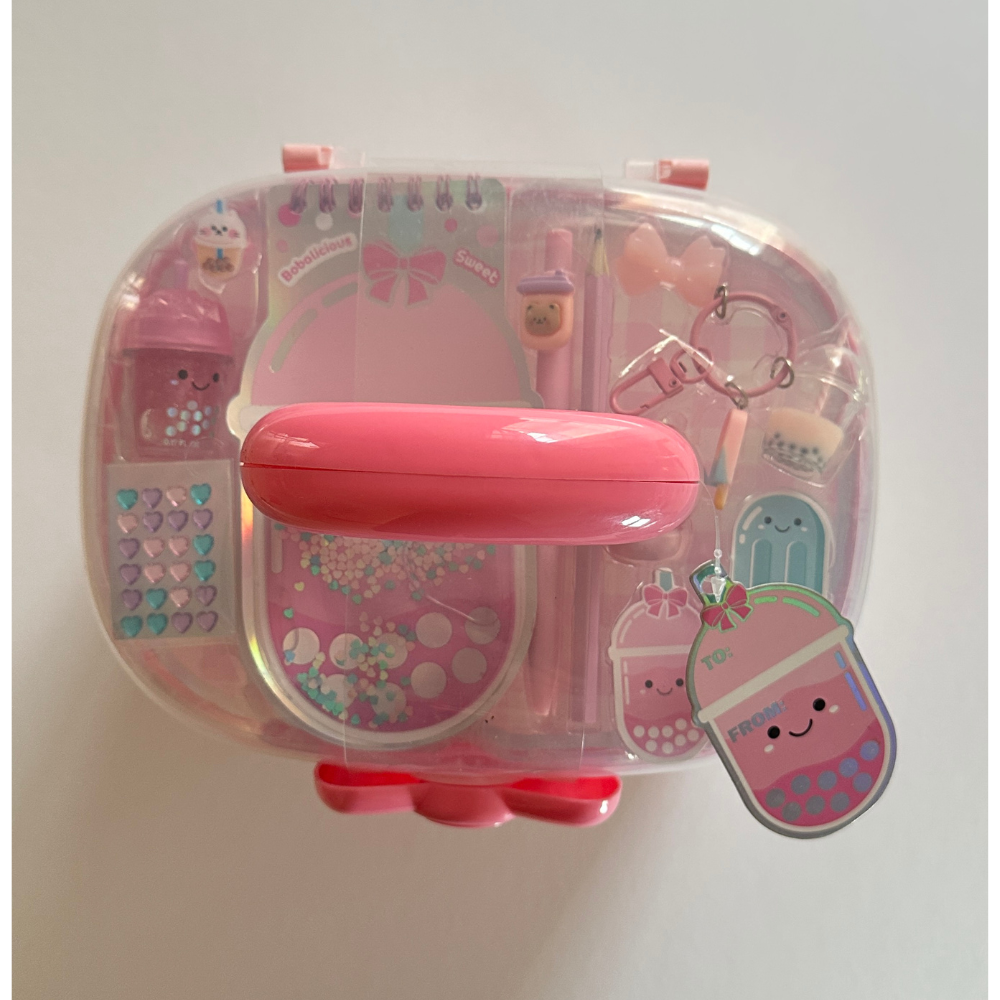 Caja de papelería y belleza bobalicious