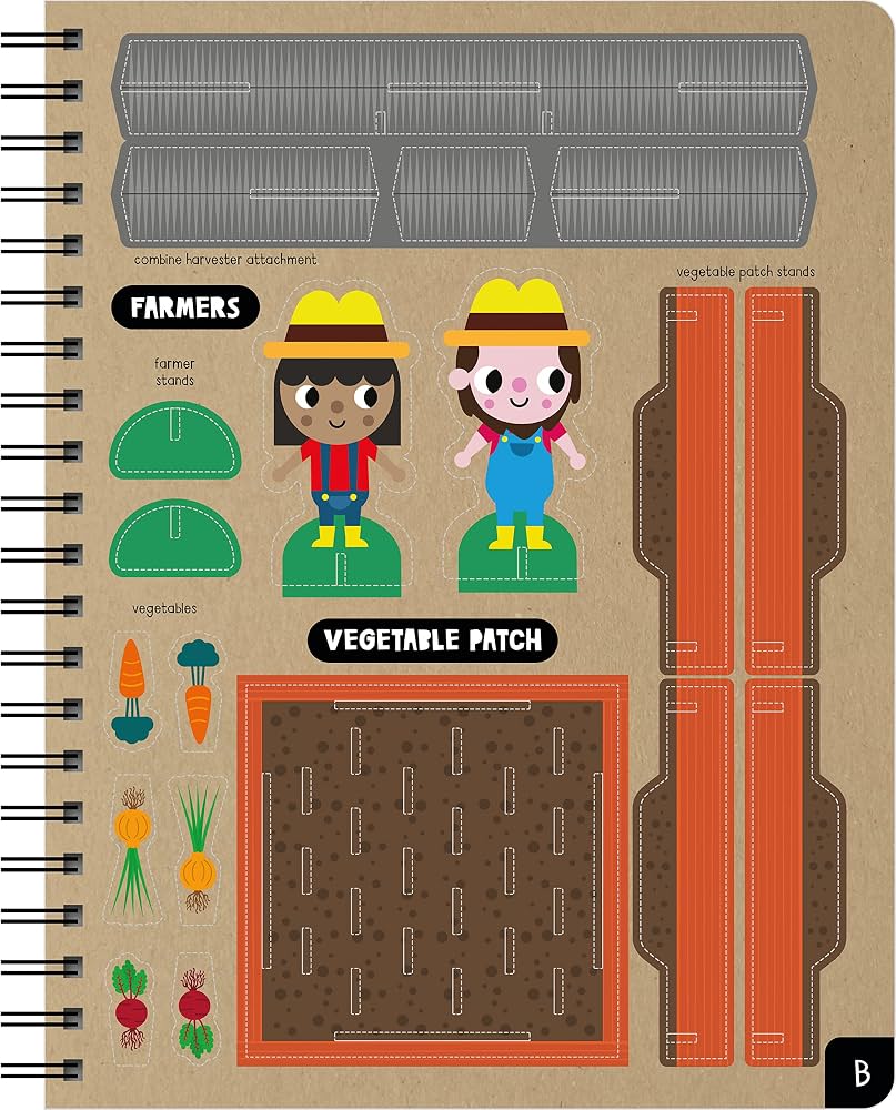 Cardboard builder - On the Farm