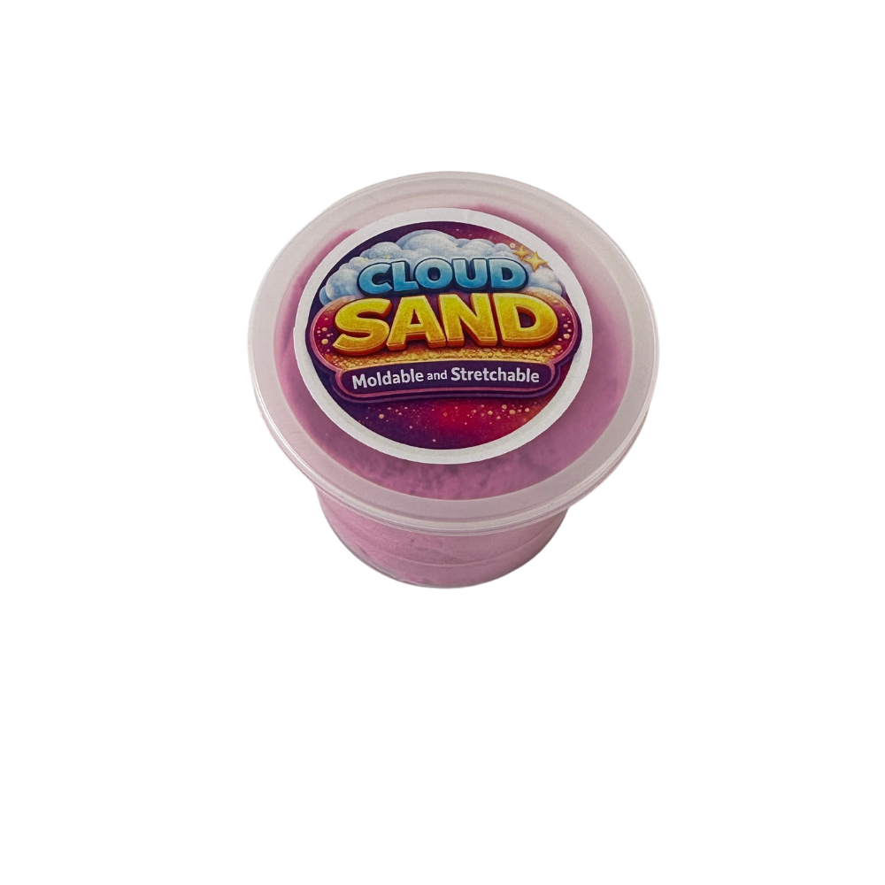 Cloud Sand - Arena kinética jar Rosada