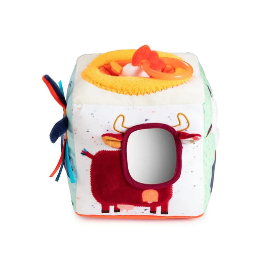 Cubo de actividades con sonidos