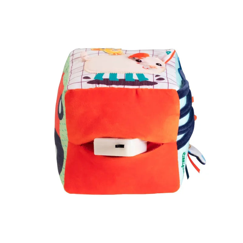 Cubo de actividades con sonidos