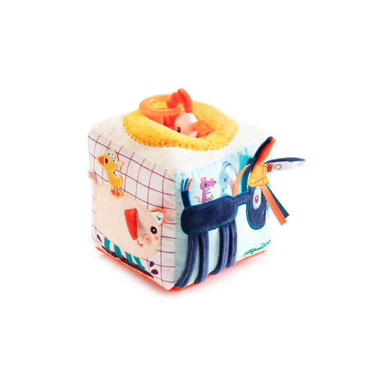 Cubo de actividades con sonidos