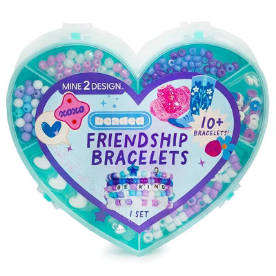 DIY friendship bracelets pulseras - Corazón
