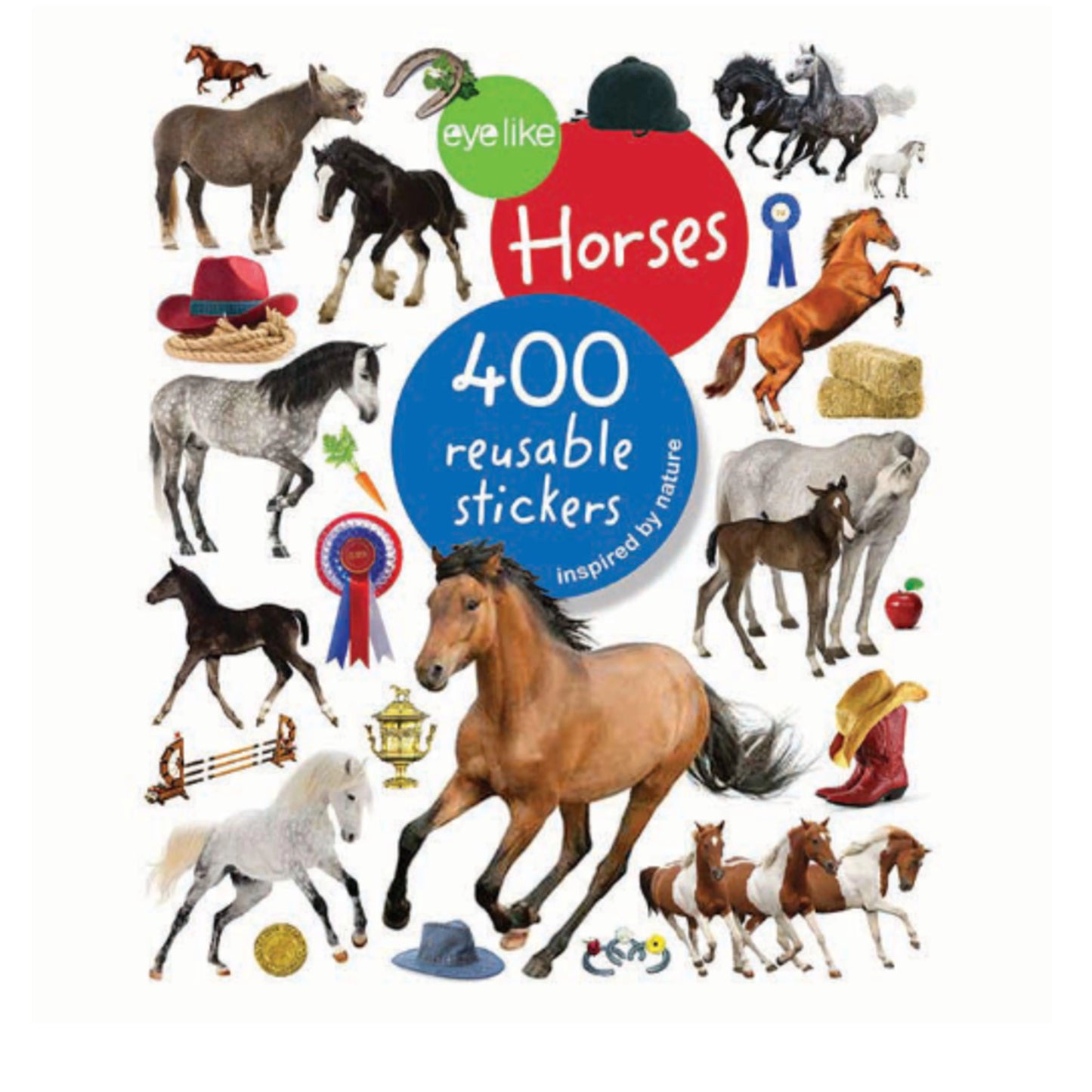 Eyelike stickers: Horses