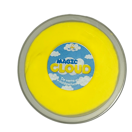 Magic Cloud jar Yellow
