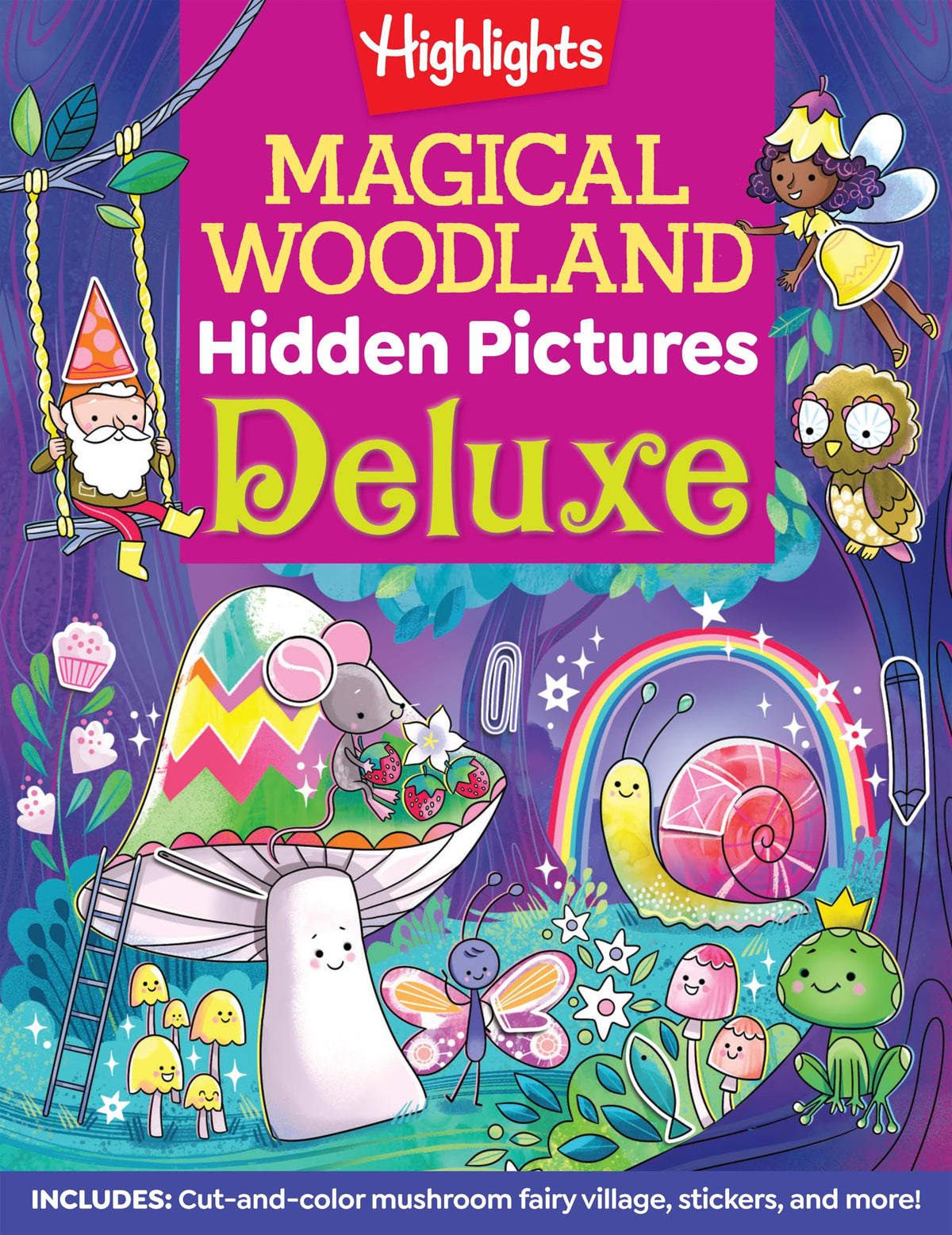 Magical woodland hidden pictures