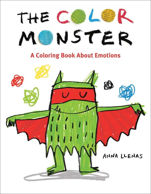Monstruo de colores: Coloring book about emotions 
