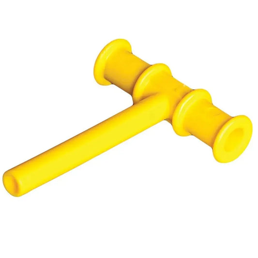 Mordedor T delgado Amarillo