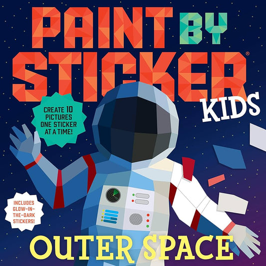 Paint by sticker kids: Outer space