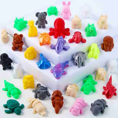 Paquete de 10 figuras 3D