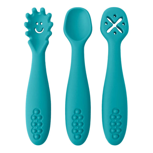 Set de 3 precucharas turquesa