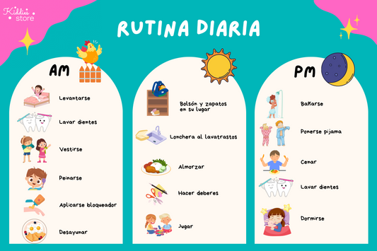 Printable - Rutinas para niños