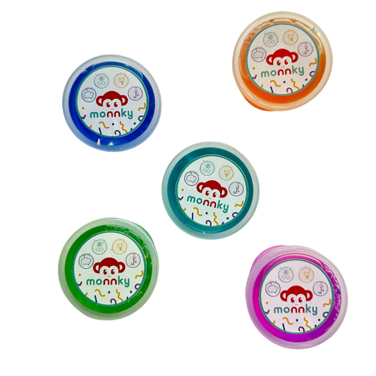 Slime jar - clear (color variado)