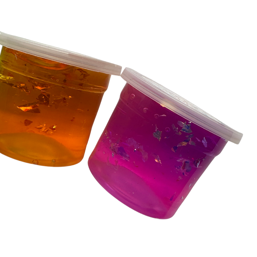 Slime jar - clear (color variado)