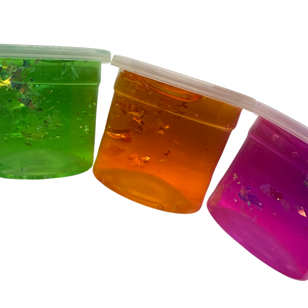 Slime jar - clear (color variado)