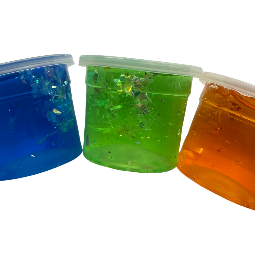 Slime jar - clear (color variado)