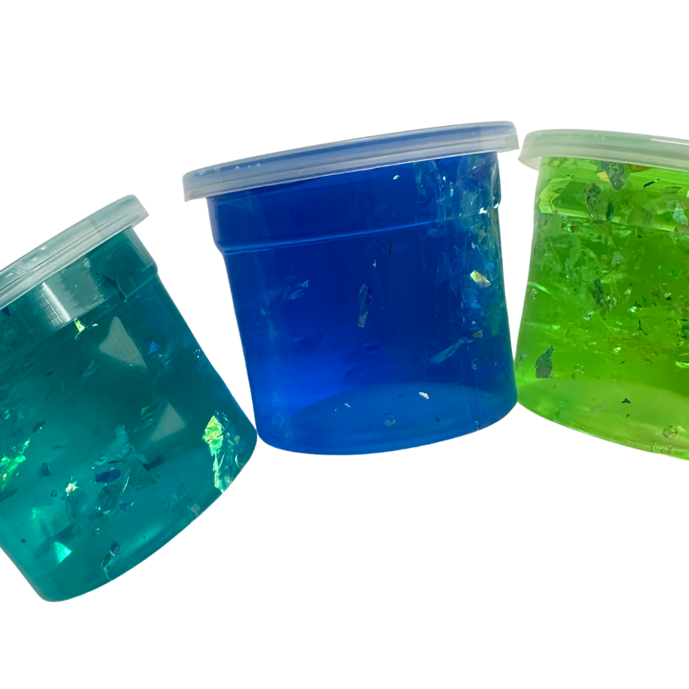 Slime jar - clear (color variado)