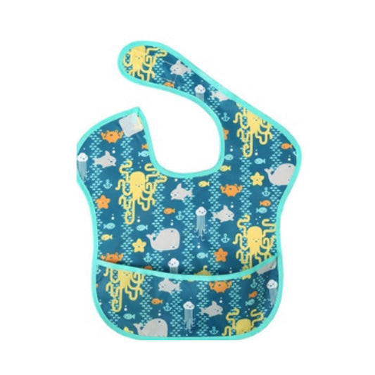 Superbib babero impermeable pulpo