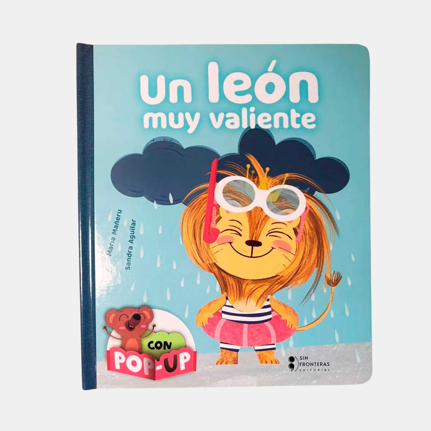 Un león muy valiente