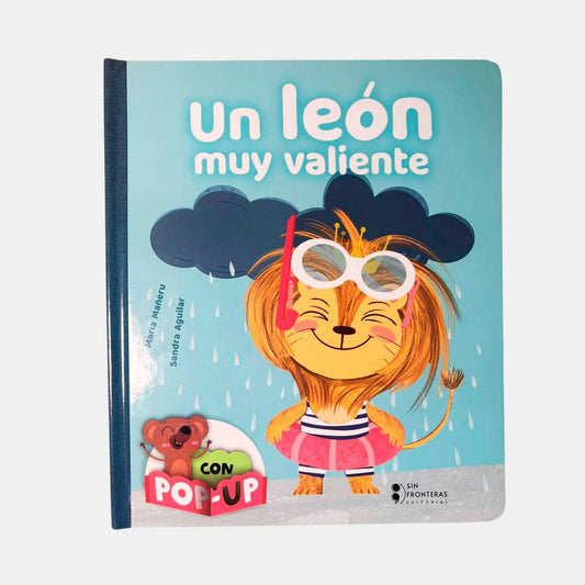 Un león muy valiente