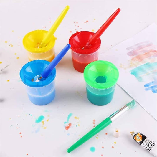 Vaso antiderrame con pincel