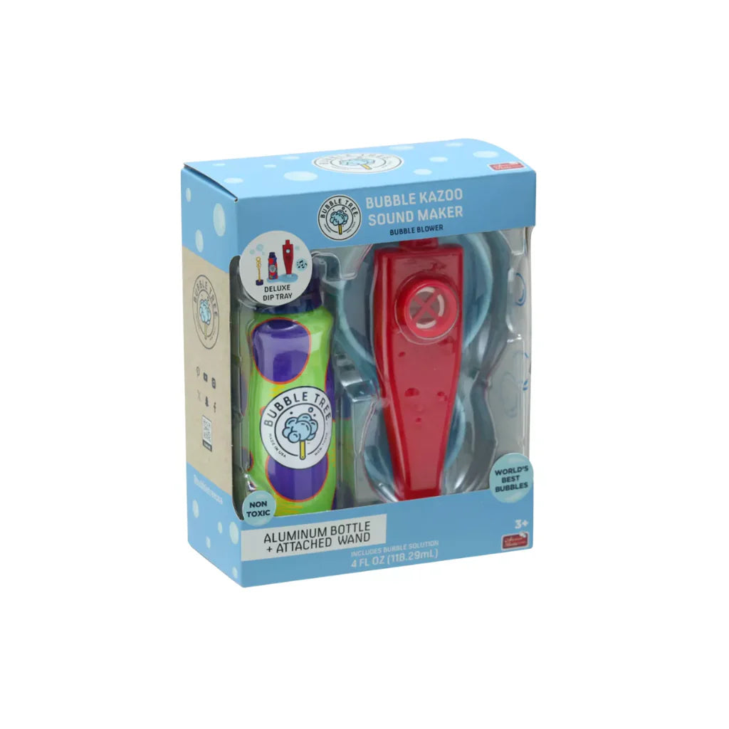 Kit de burbujas con kazoo soplador