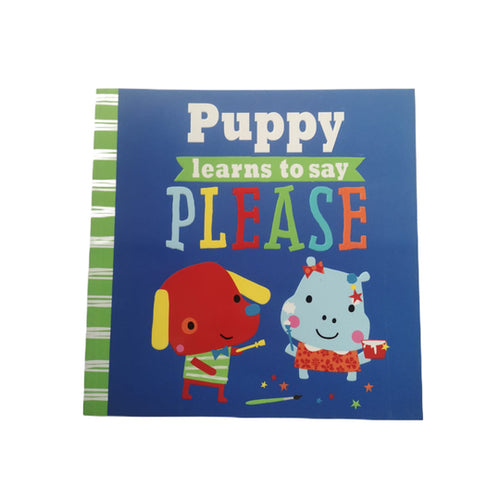 Libro Genérico Educativo Puppy Lerns To Say Please