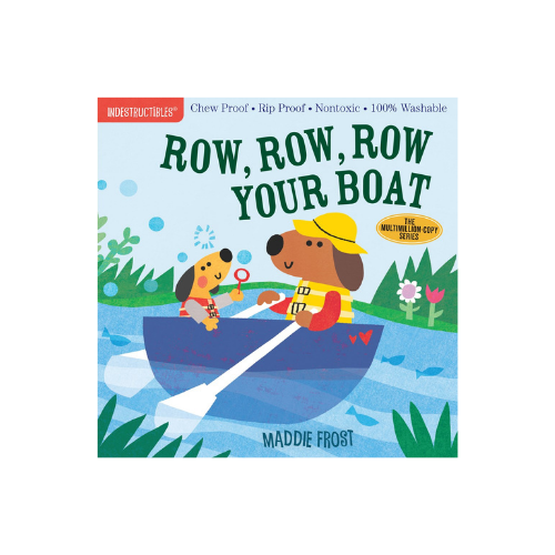 Libro Genérico Indestructible Row, Row, Row Your Boat